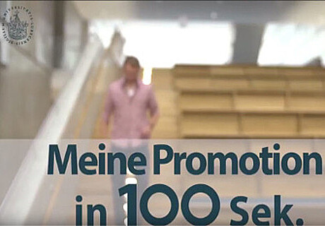 "Meine Promotion in 100 Sekunden"